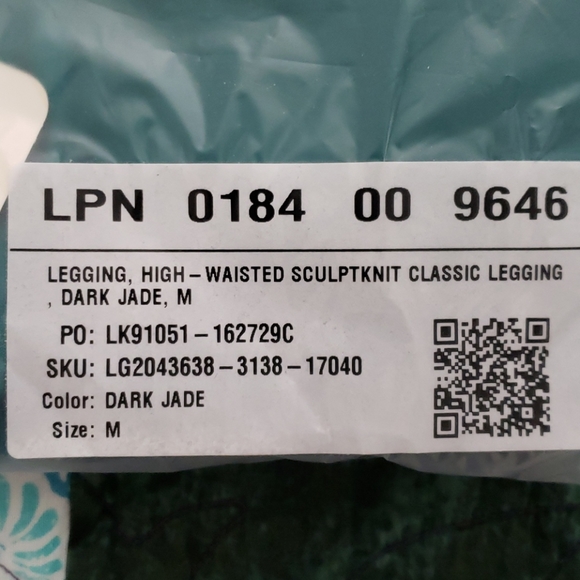 NWT Fabletics Sculptknit Leggings - Picture 7 of 7